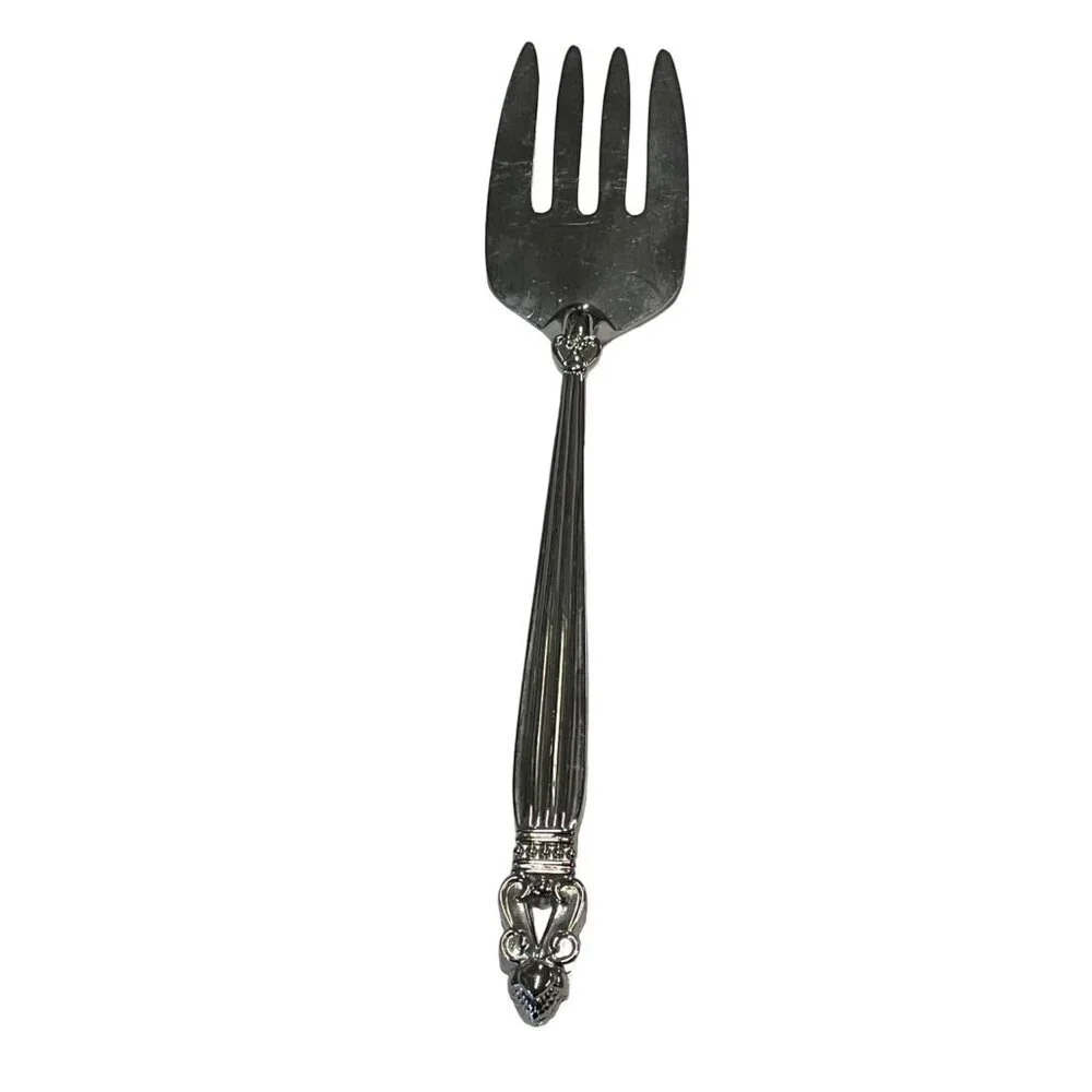 GODINGER Olde Copenhagen Silverplate Set of 7‎ Heavy Serving Pieces Flatware